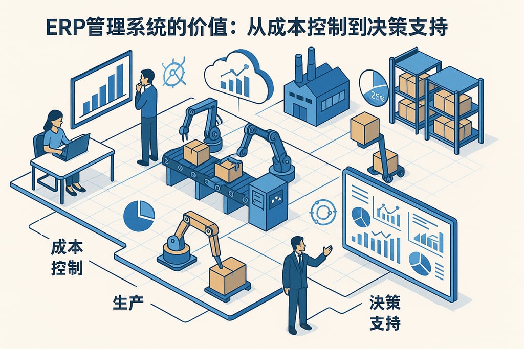 ERP管理系统的价值：从成本控制到决策支持