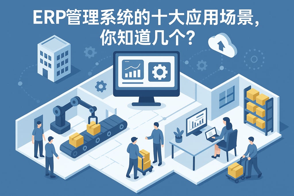 ERP管理系统的十大应用场景，你知道几个？
