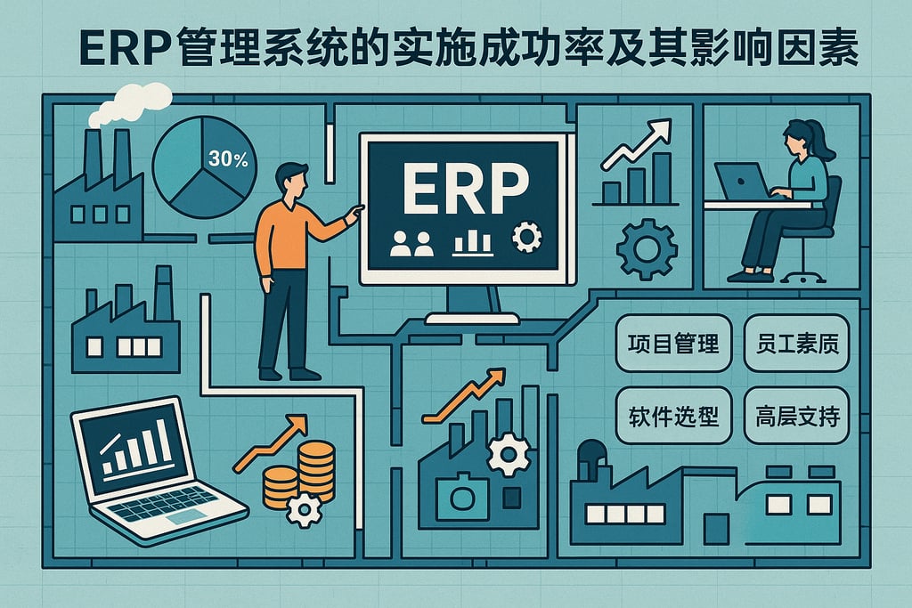 ERP管理系统的实施成功率及其影响因素