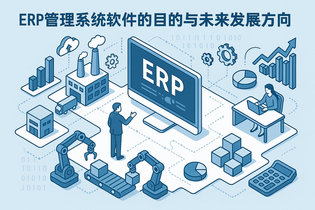 ERP管理系统软件的目的与未来发展方向