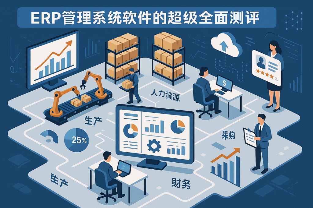 ERP管理系统软件的超级全面测评
