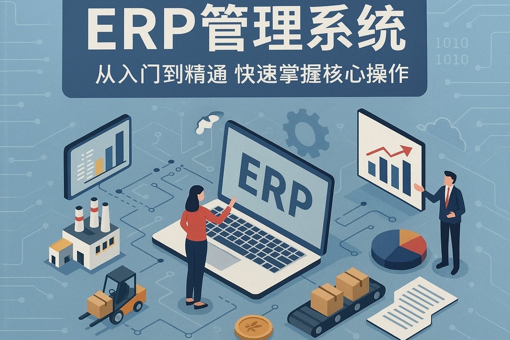 ERP管理系统：从入门到精通，快速掌握核心操作