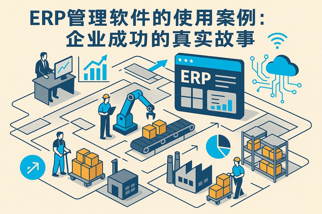 ERP管理软件的使用案例：企业成功的真实故事