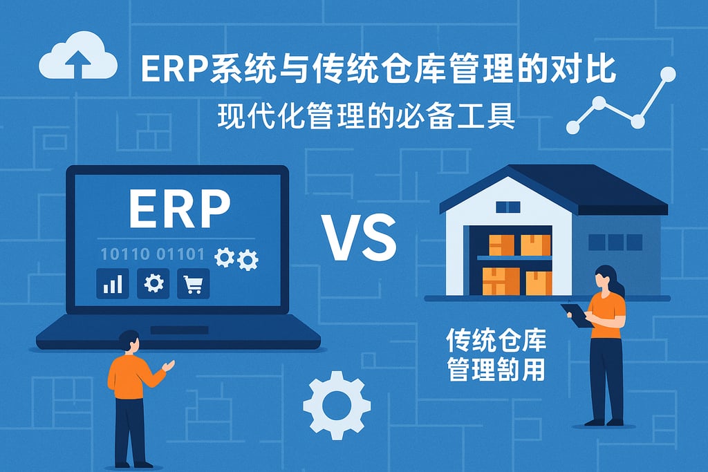 ERP系统与传统仓库管理的对比，现代化管理的必备工具