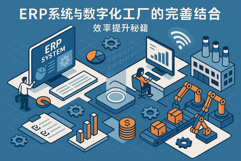 ERP系统与数字化工厂的完美结合，效率提升秘籍