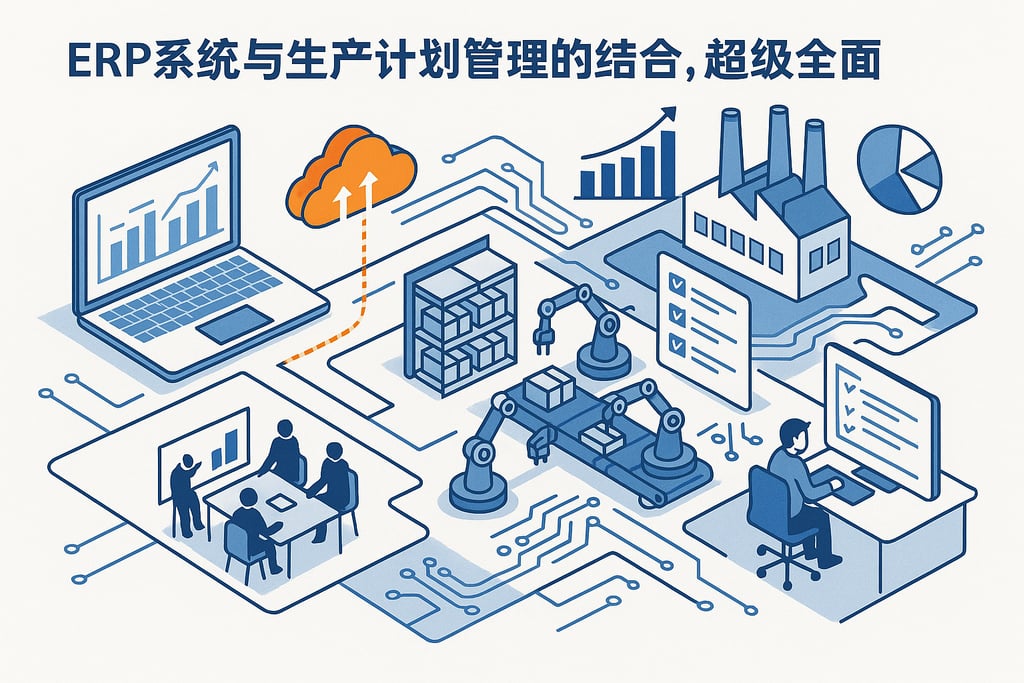 ERP系统与生产计划管理的结合，超级全面