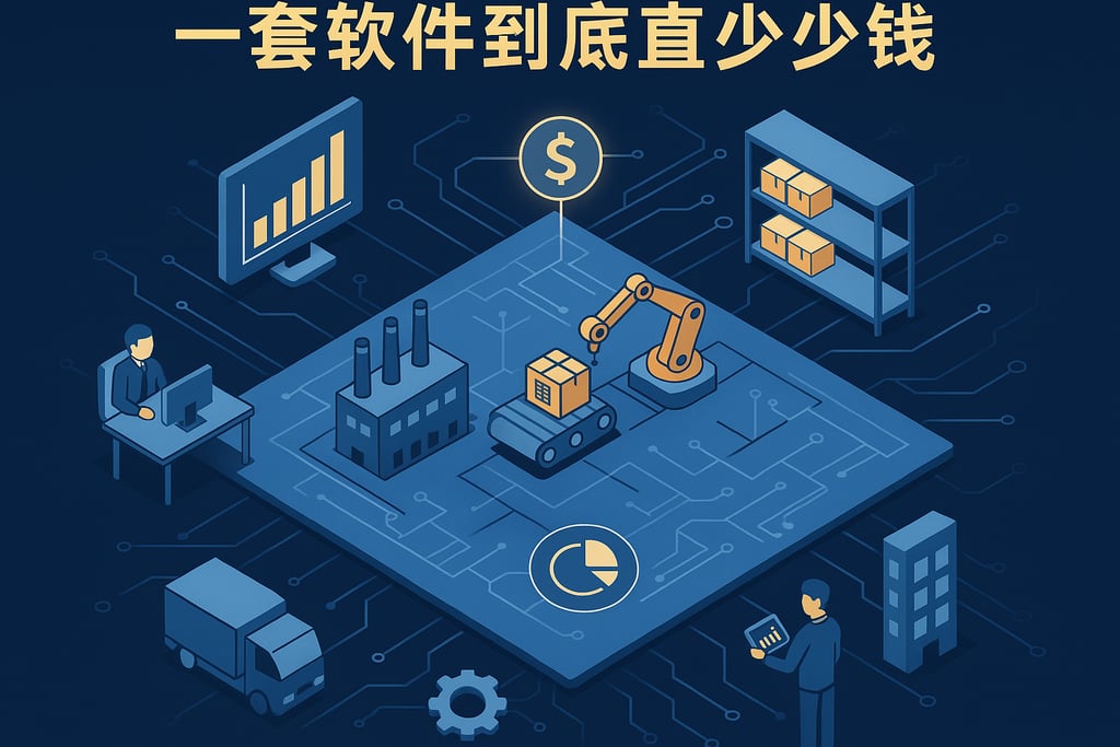 ERP系统价格揭秘，一套软件到底值多少钱