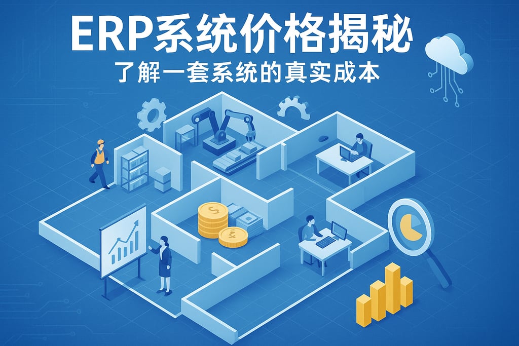 ERP系统价格揭秘，了解一套系统的真实成本