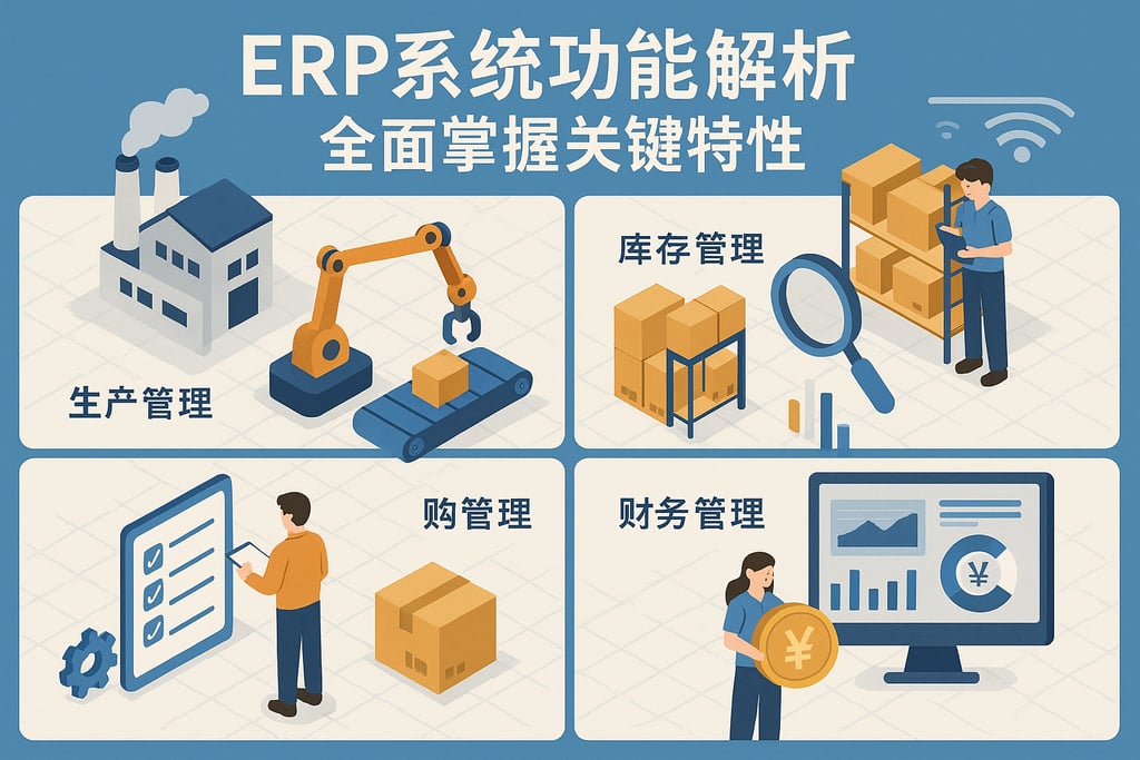ERP系统功能解析，全面掌握关键特性