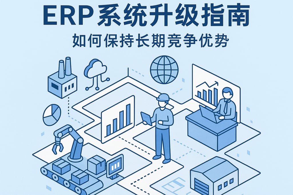 ERP系统升级指南，如何保持长期竞争优势