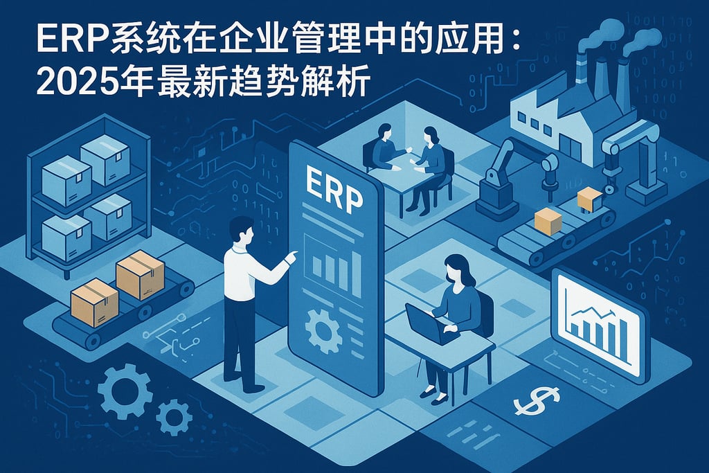 ERP系统在企业管理中的应用：2025年最新趋势解析