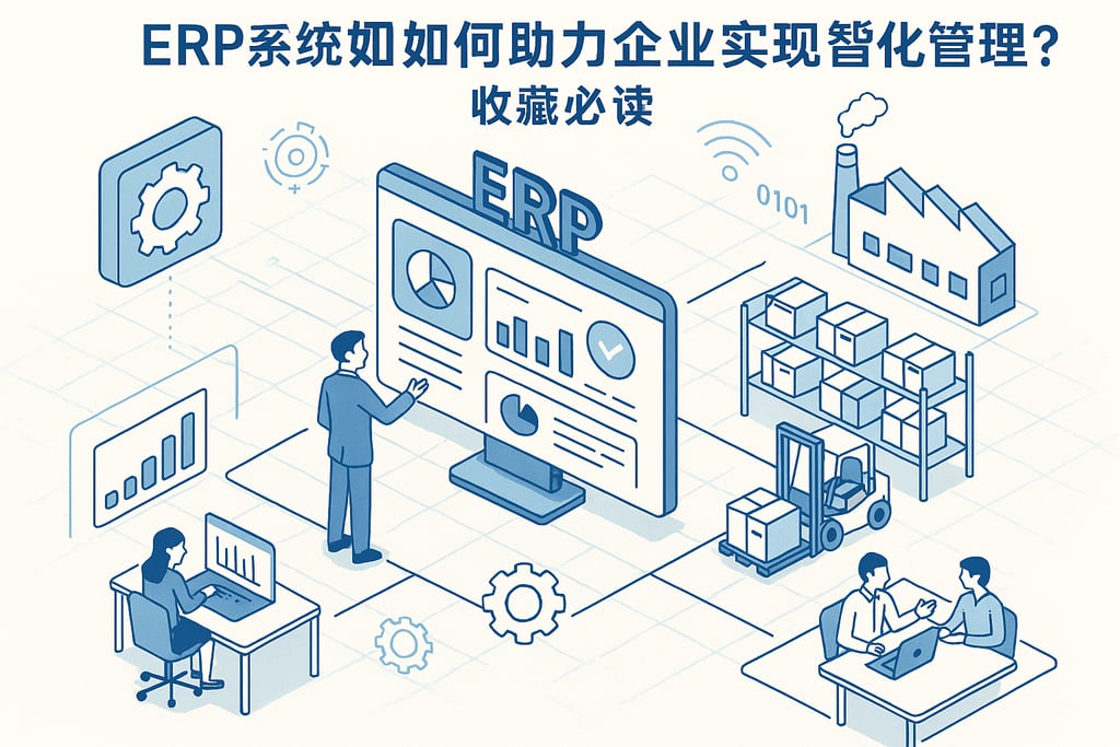 ERP系统如何助力企业实现智能化管理？收藏必读