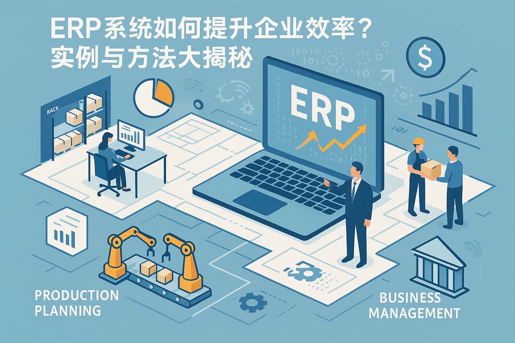 ERP系统如何提升企业效率？实例与方法大揭秘