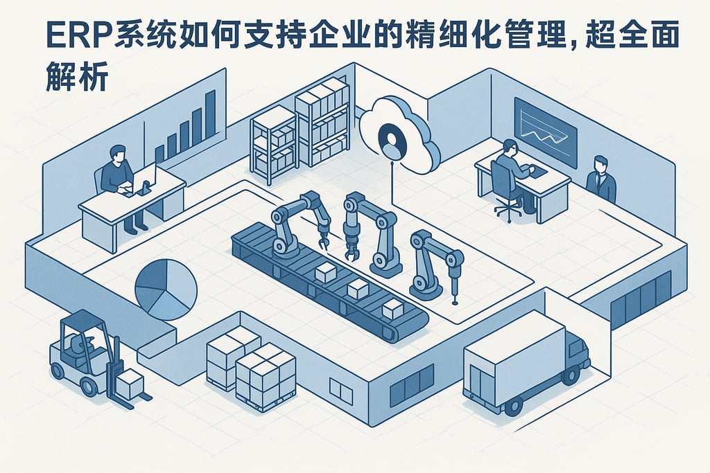ERP系统如何支持企业的精细化管理，超级全面解析
