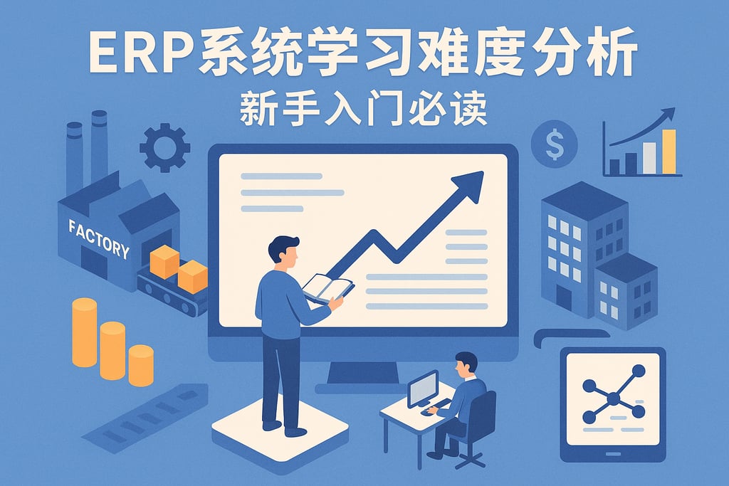 ERP系统学习难度分析，新手入门必读