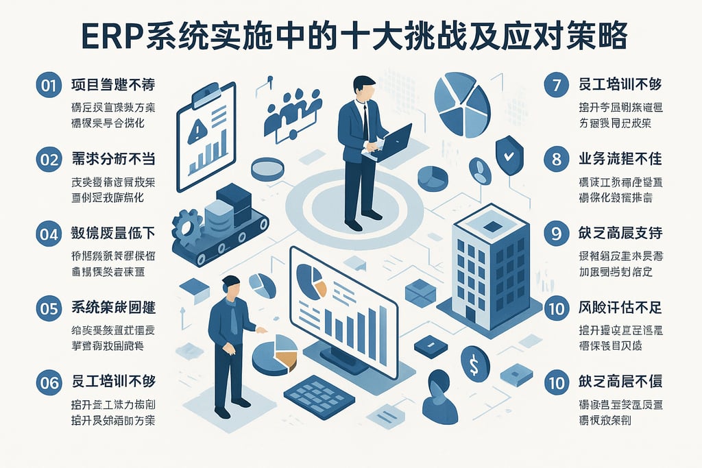 ERP系统实施中的十大挑战及应对策略