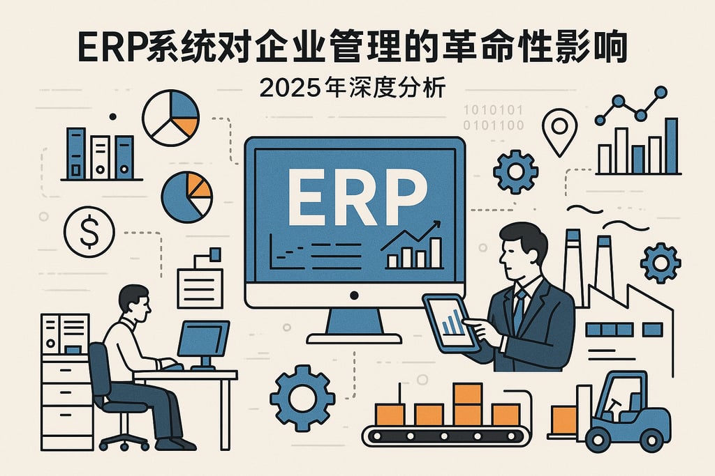 ERP系统对企业管理的革命性影响，2025年深度分析