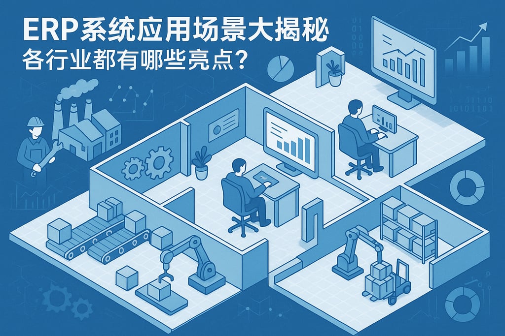 ERP系统应用场景大揭秘，各行业都有哪些亮点？
