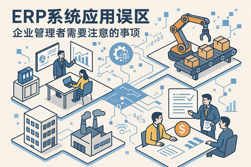 ERP系统应用误区，企业管理者需要注意的事项