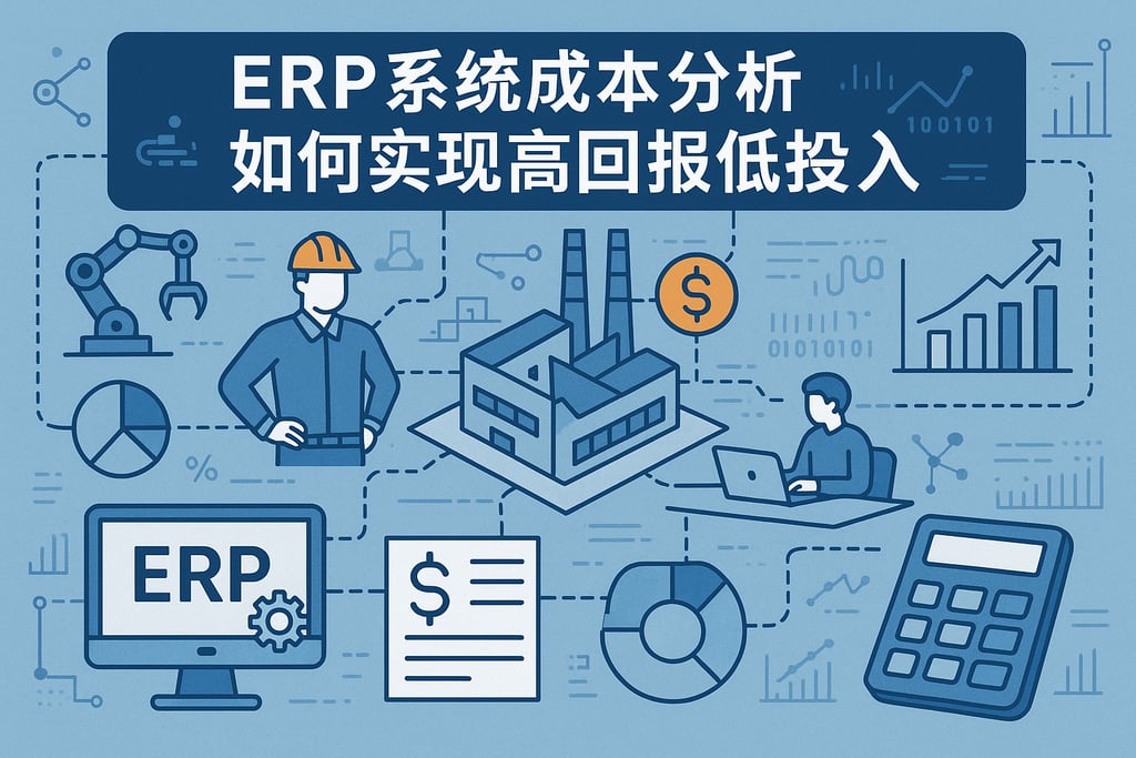 ERP系统成本分析，如何实现高回报低投入