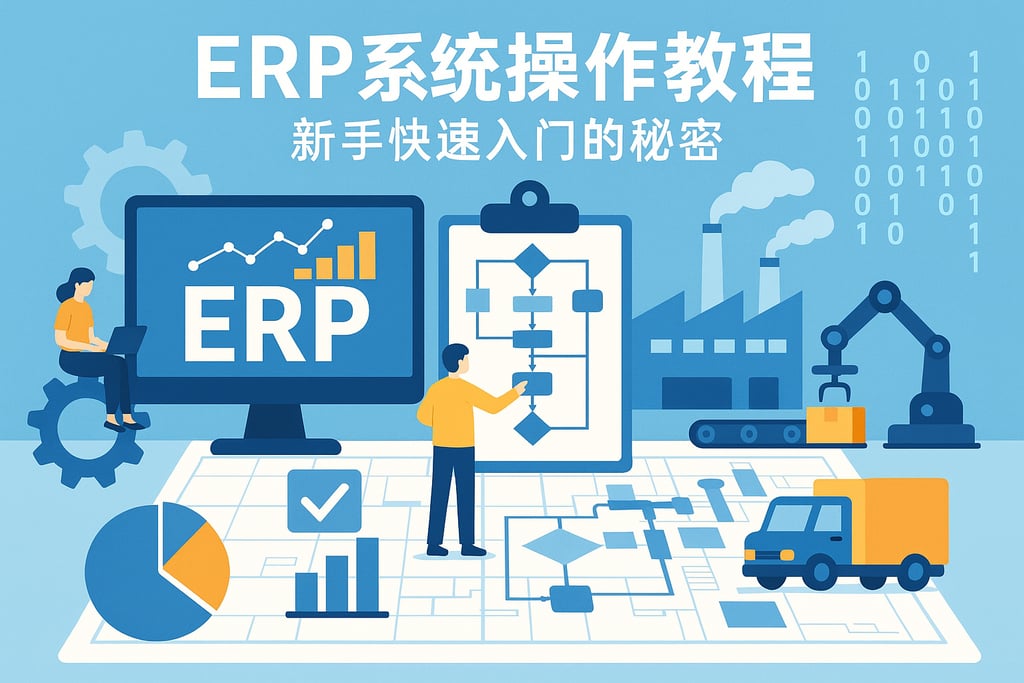 ERP系统操作教程，新手快速入门的秘密