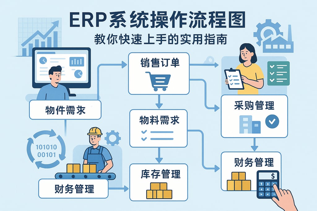 ERP系统操作流程图，教你快速上手的实用指南