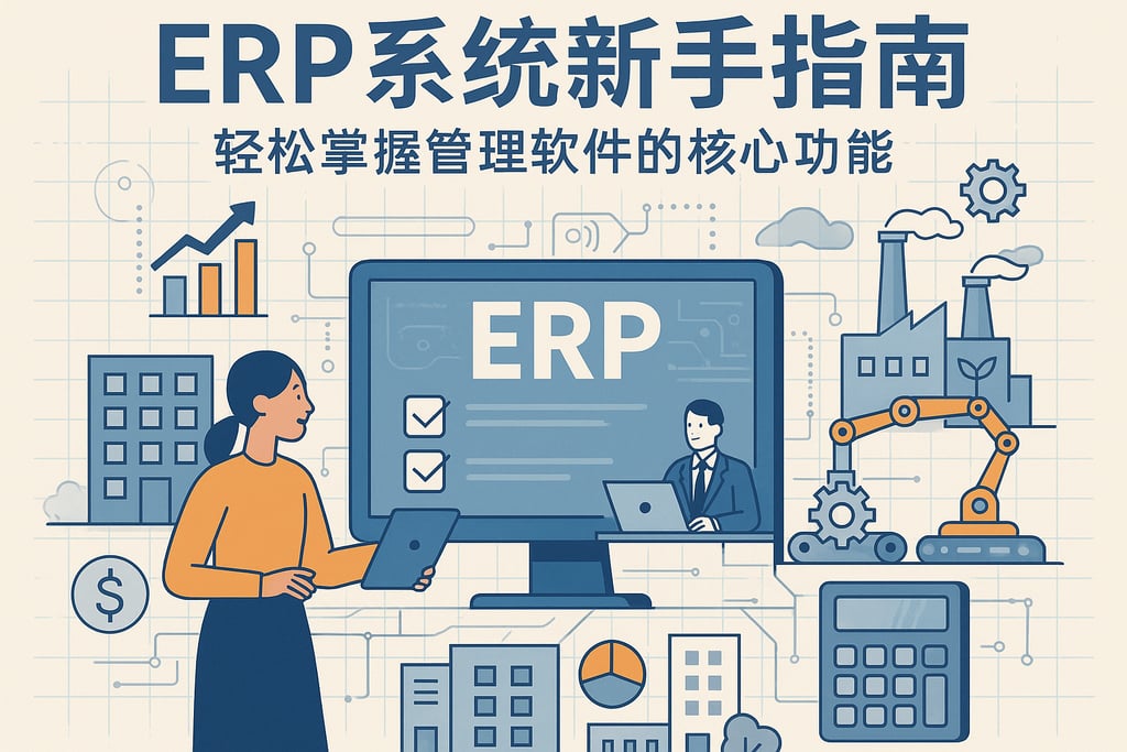 ERP系统新手指南，轻松掌握管理软件的核心功能