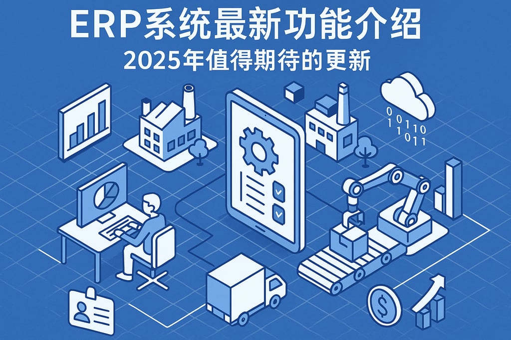 ERP系统最新功能介绍，2025年值得期待的更新