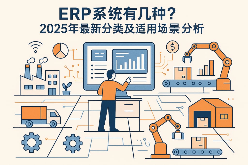 ERP系统有几种？2025年最新分类及适用场景分析
