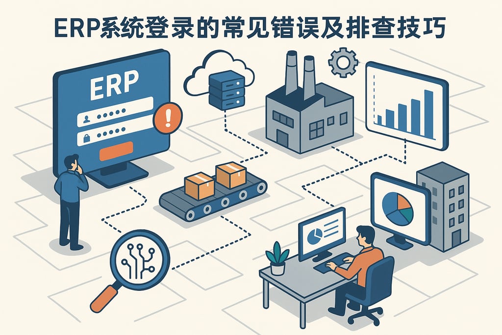 ERP系统登录的常见错误及排查技巧