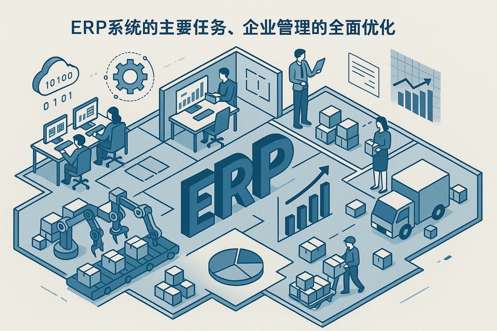 ERP系统的主要任务，企业管理的全面优化
