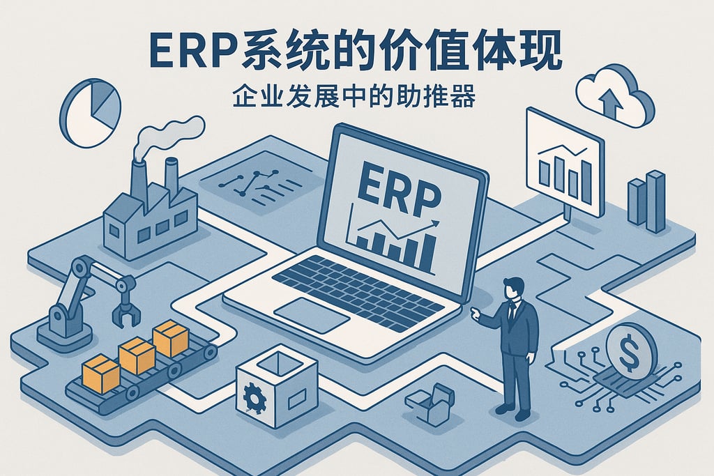 ERP系统的价值体现，企业发展中的助推器