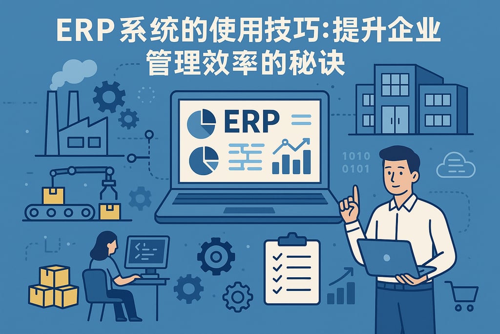ERP系统的使用技巧：提升企业管理效率的秘诀