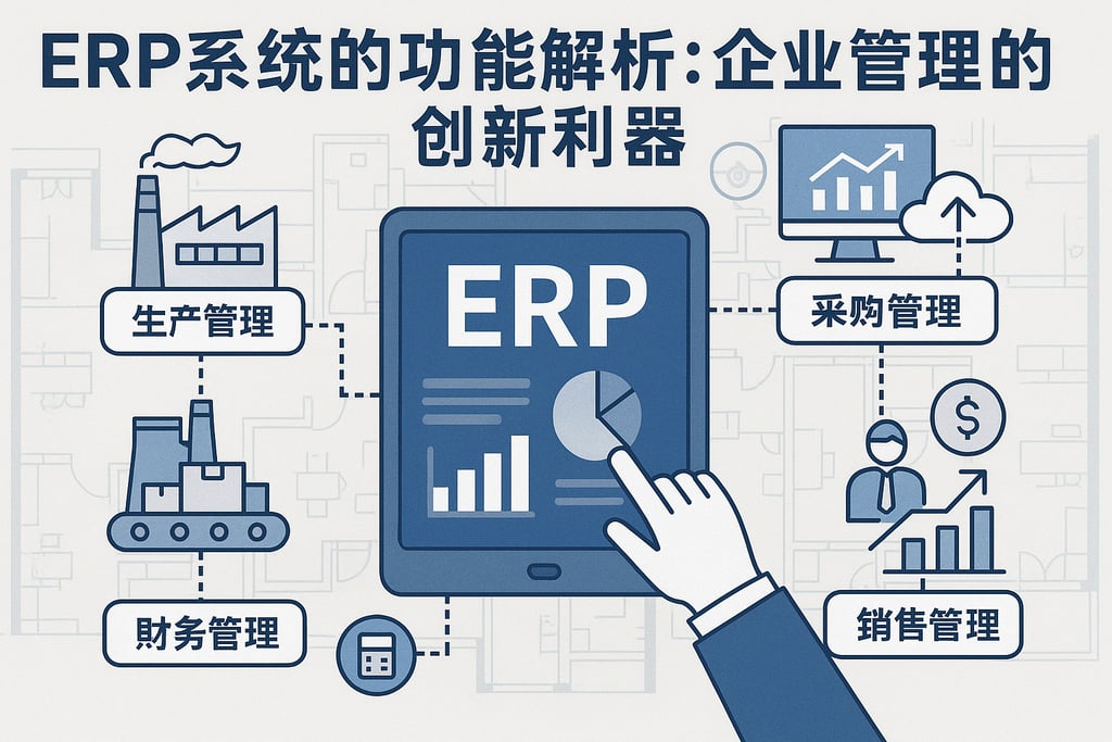 ERP系统的功能解析：企业管理的创新利器