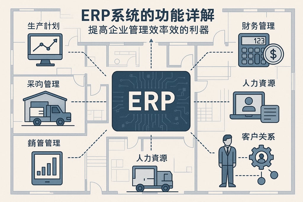 ERP系统的功能详解：提高企业管理效率的利器
