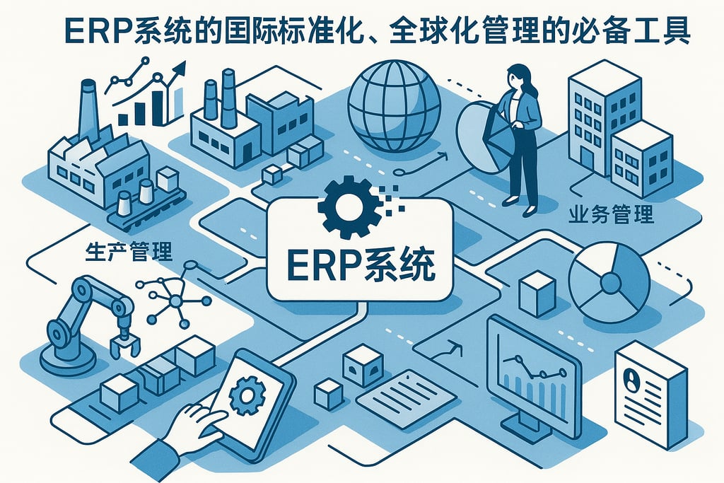 ERP系统的国际标准化，全球化管理的必备工具