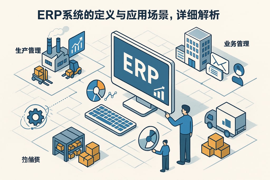ERP系统的定义与应用场景，详细解析