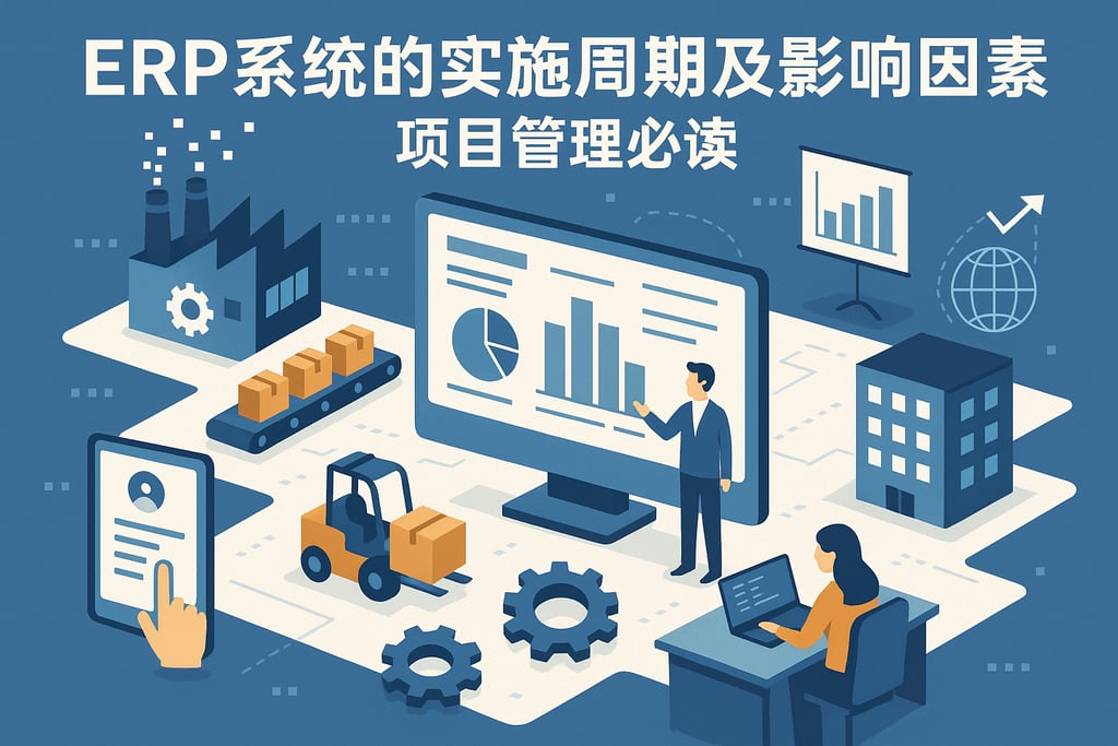 ERP系统的实施周期及影响因素，项目管理必读