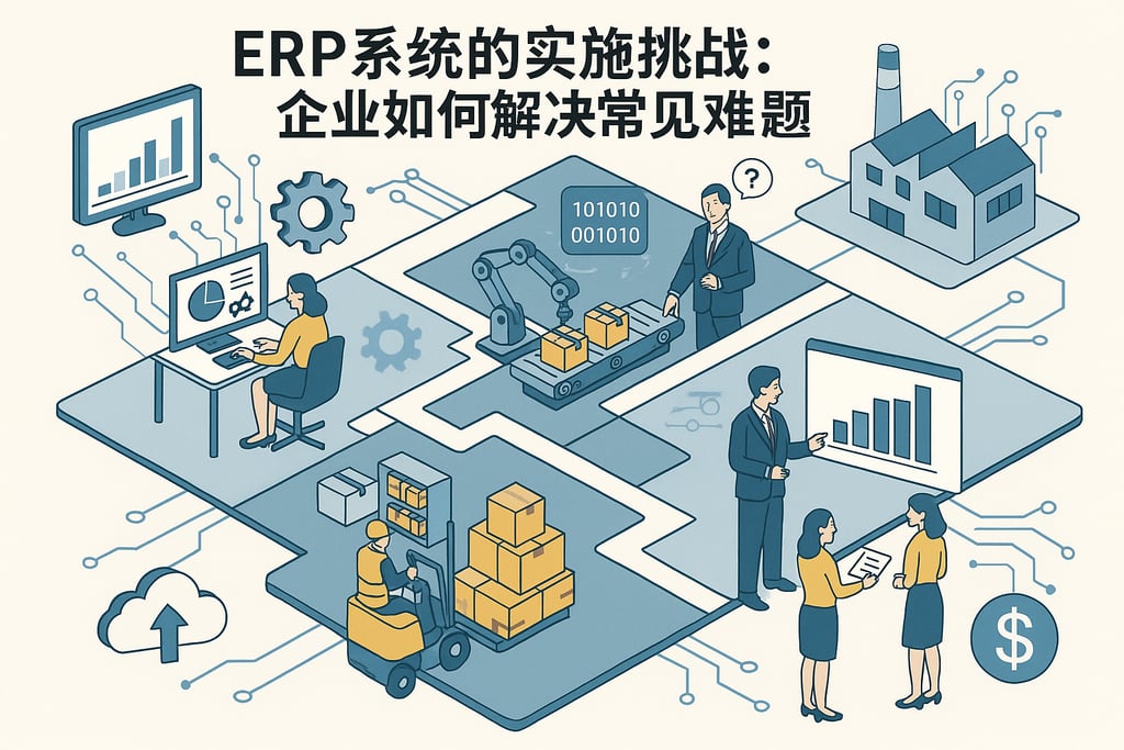 ERP系统的实施挑战：企业如何解决常见难题