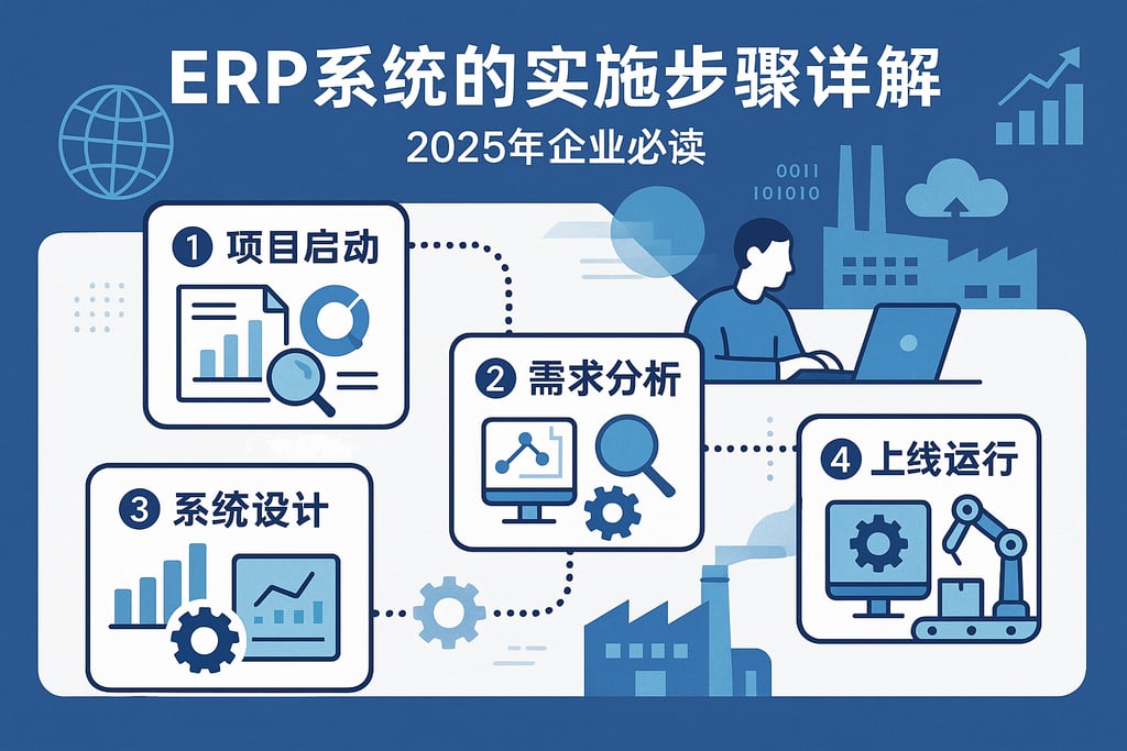 ERP系统的实施步骤详解，2025年企业必读