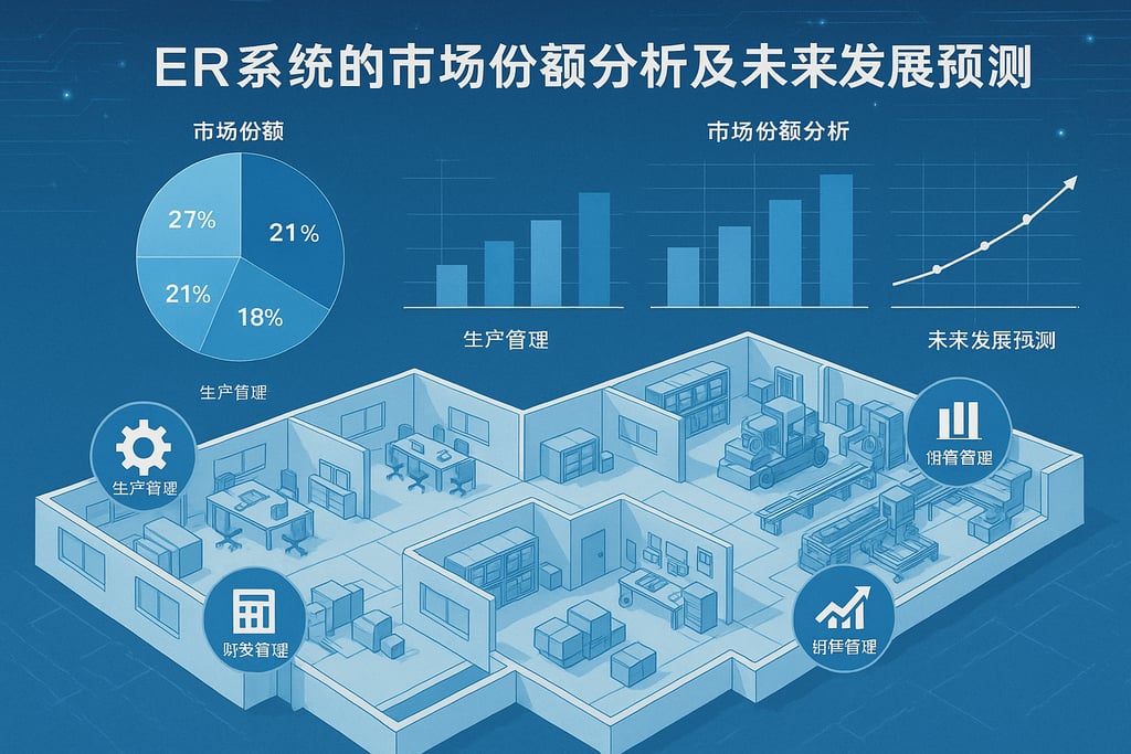 ERP系统的市场份额分析及未来发展预测