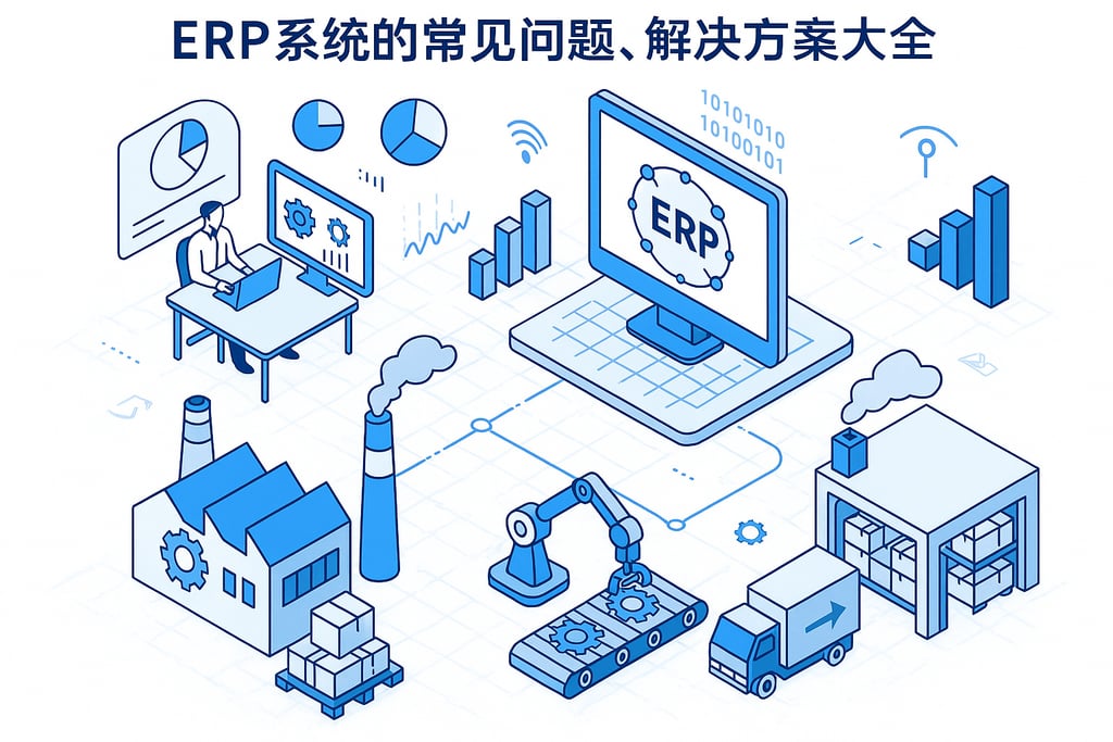 ERP系统的常见问题，解决方案大全