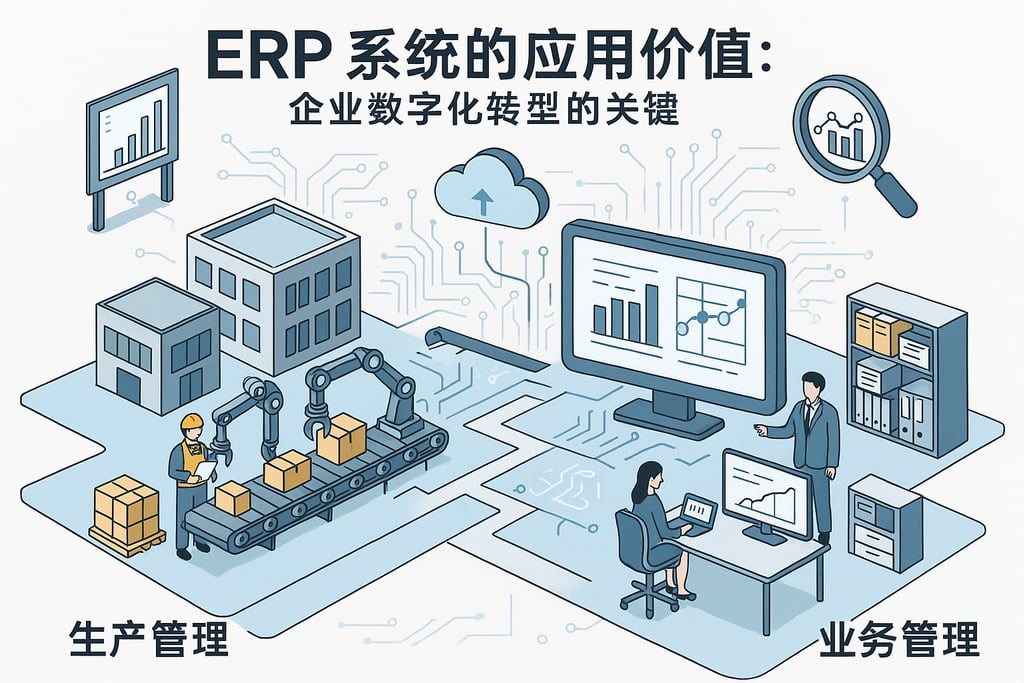 ERP系统的应用价值：企业数字化转型的关键