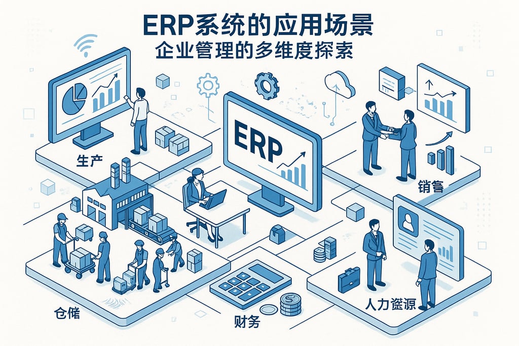 ERP系统的应用场景，企业管理的多维度探索