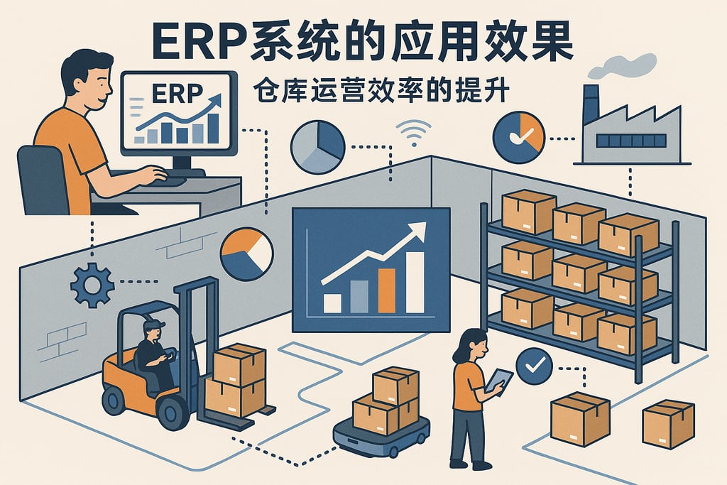 ERP系统的应用效果，仓库运营效率的提升