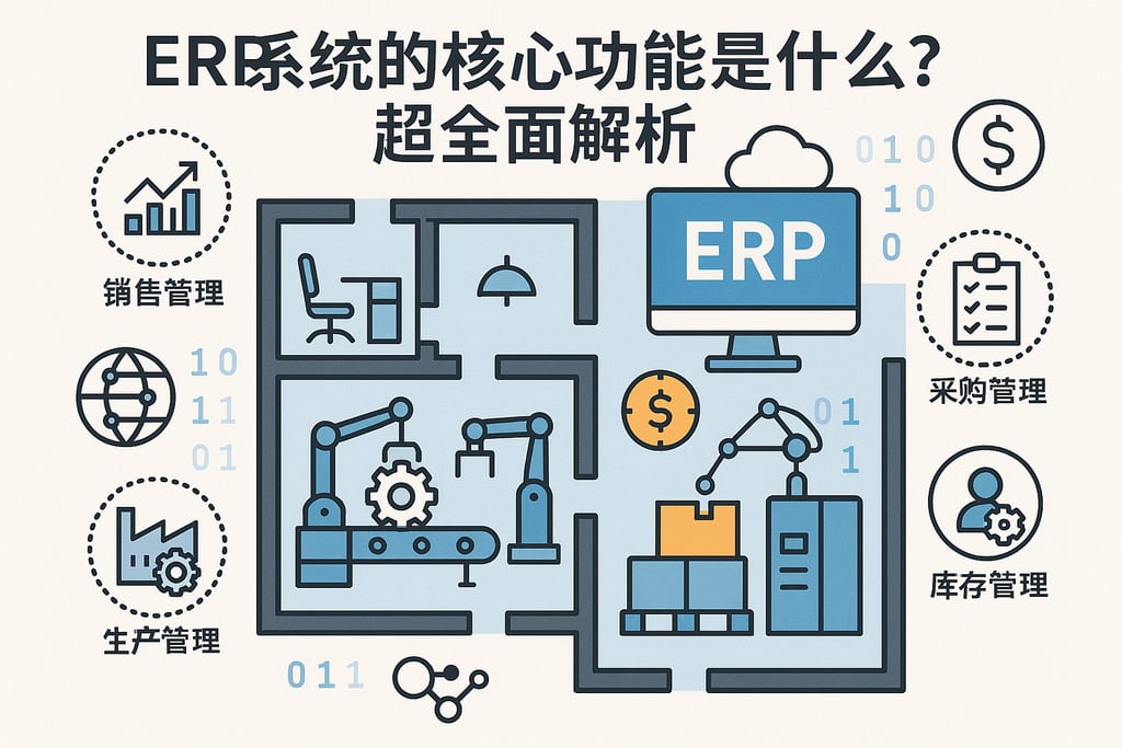 ERP系统的核心功能是什么？超级全面解析