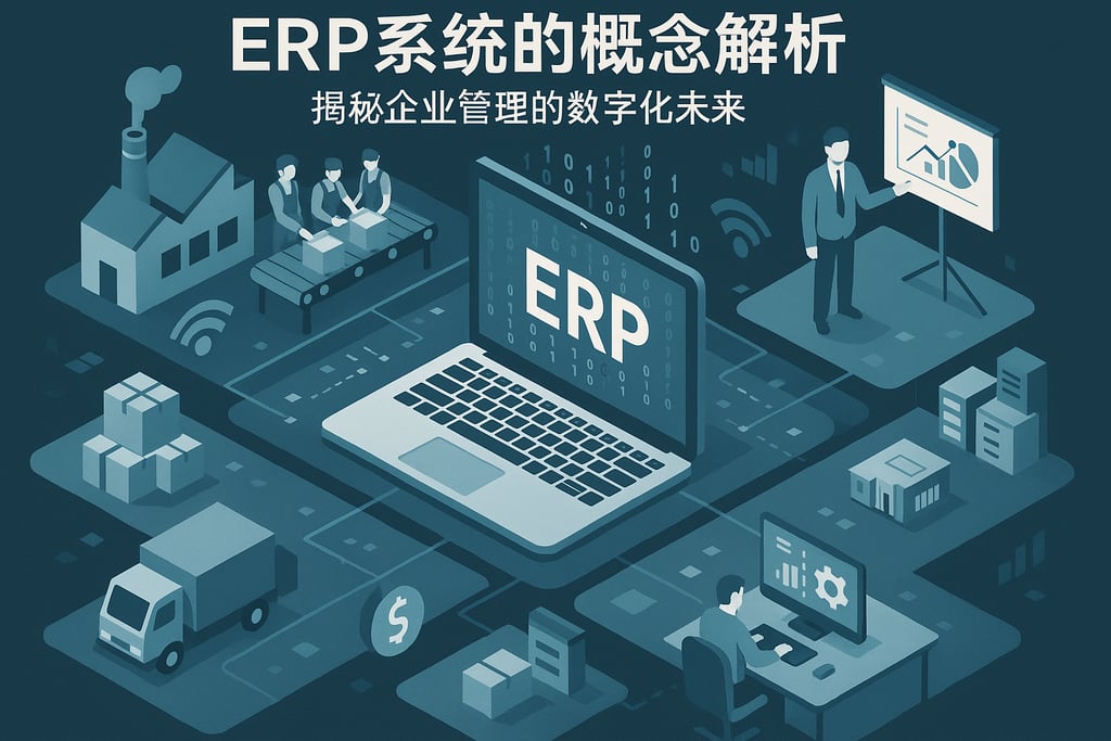 ERP系统的概念解析，揭秘企业管理的数字化未来