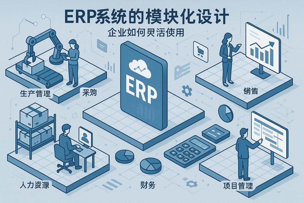 ERP系统的模块化设计，企业如何灵活使用