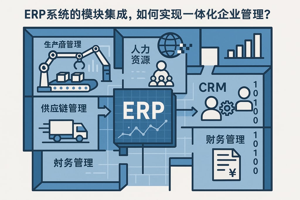 ERP系统的模块集成，如何实现一体化企业管理？