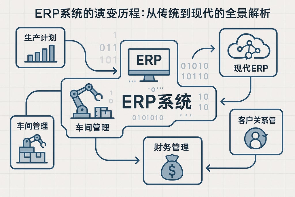 ERP系统的演变历程：从传统到现代的全景解析